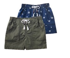 Member  s Mark 2 Pack Girls Woven Shorts Size 10/12