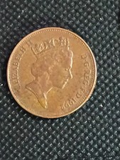 1981 New Pence Queen Elizabeth II (TWO Pence) coin 2 Pence, Uncirculated Rare!!