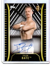 WWE Tyler Bate A-TB 2018 Topps NXT Authentic Autograph Card