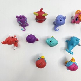 Lot of 12 Common Hatchimals Colleggtibles Foxfin Girreo Toucoo Dolfinch