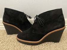 New Lk Bennett Women’s Madi Black Suede Ankle Boots Sz 10 Eu 40 $375