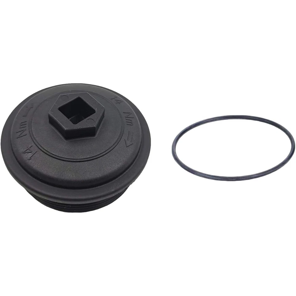 Fuel Filter Cap w/ O-ring for 2003-2010 Ford E150 F250 F350 F450 F550 Super Duty - Image 3 of 4