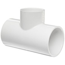 Box of 1" Schedule 40 PVC Pipe Fitting - TEE - Slip x Slip x Slip