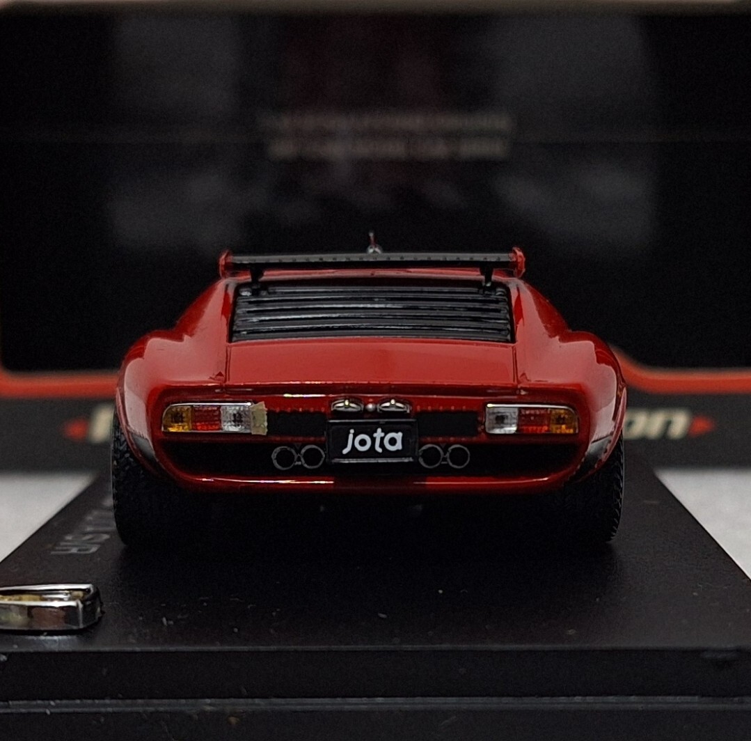 希少稀な Lamborghini 1) JOTA 03201R Kyosho 1:43 Red 1970 SVR 乗用車