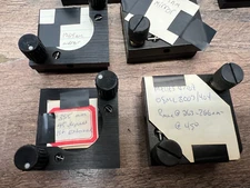 Lot of 6 Newport MM2-1A Two Axis Optical Mounts and 5 ThorLabs + 1 Melles Griot