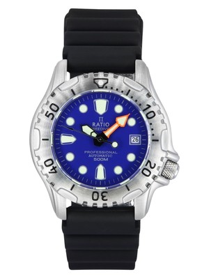 Ratio FreeDiver Professional Automatisch Taucher 32GS202A-BLU 500M Herrenuhr