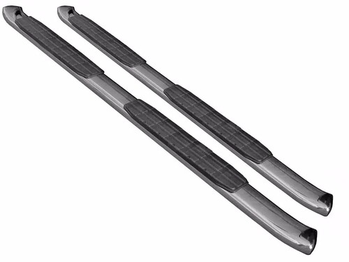 Ionic 4" Curved Stainless Nerf Bar Steps Fit 2009-2014 Ford F150 SuperCrew Cab
