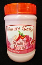 Diversion Safe Jar Nature Dairy 18oz Strawberry Mousse For Valuables Free Ship