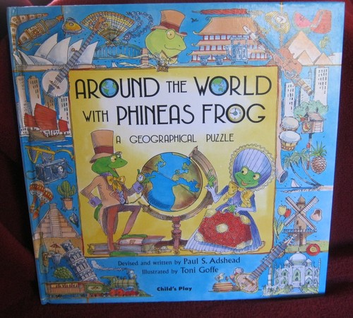 Around the WORLD with Phineas FROG- A Geographical Puzzle ~ Paul Adshead Hc 1998 - Picture 3 of 12