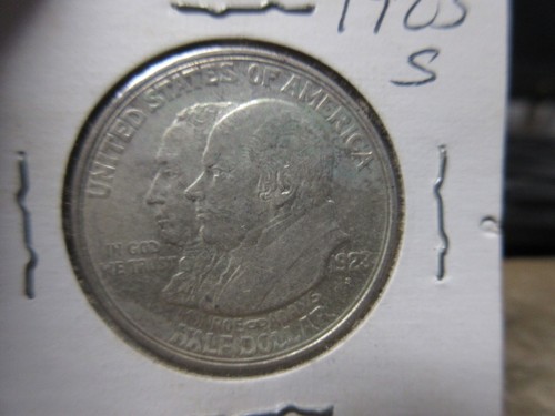 1923-S Monroe Doctrine Centennial Commemorative Silver Half Dollar - Picture 4 of 7