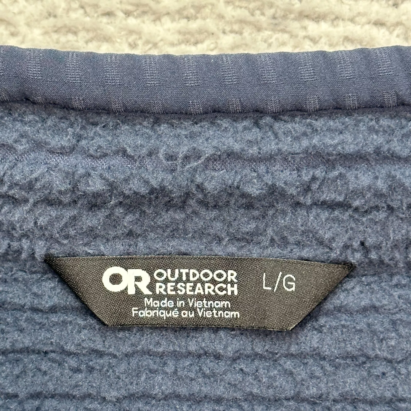 outdoor-research grid fleece soft shell full zip kit masters jacket