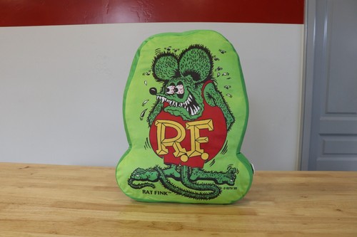 Almohada Cojín Suave Rat Fink Ed Roth Decoración Hogar o Garaje 18" Alto RAF578 - Imagen 6 de 8