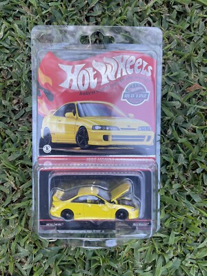 Hot Wheels 2024 RLC Exclusive 1995 Honda Integra Type-R Yellow JDM