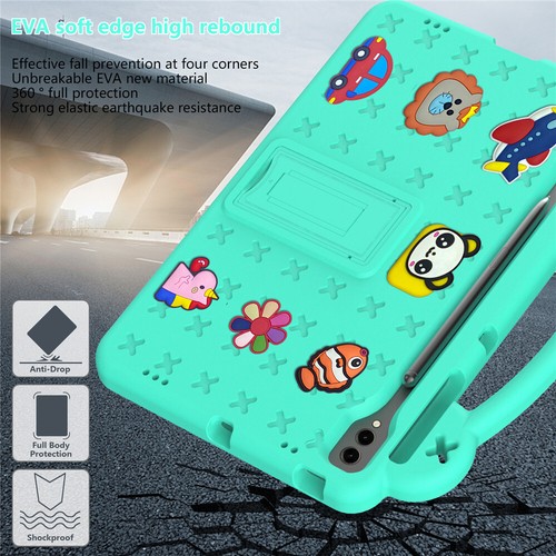 For Samsung Galaxy Tab S7 S8 Plus S9 FE S10Tablet Kids EVA Case Cover w/ Strap - Picture 67 of 79