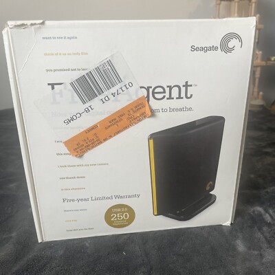 Seagate ST302504FDA1E1-RK FreeAgent Desktop 250GB 3.5'' USB 2.0 External HD