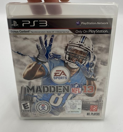Madden NFL 13 - PS3 Playstation 3 - EA Sports Football Spiel Factory Sealed