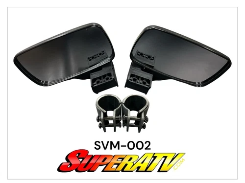 SUPERATV Arctic Cat/Textron Side View Mirror PN: SVM-002 UTV/SXS