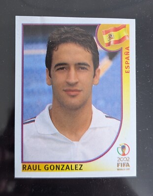 Panini Sticker Nr. 111 WM World Cup 2002 02  Raul Gonzalez 