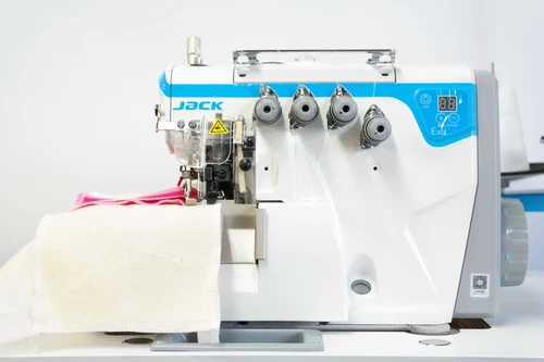 Jack E4S 4 Thread Overlocker Overlocking Direct Drive Industrial Sewing Machine