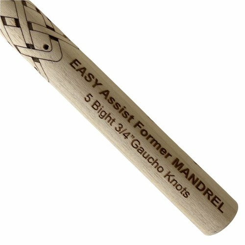 Jig Pro Shop Easy Assist Former Mandrel - Gaucho Knots from 1/2" - 3" - Picture 8 of 39
