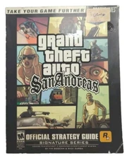 Grand Theft Auto San Andreas Brady Strategy Guide PS2 No Foldout AD - See Pics