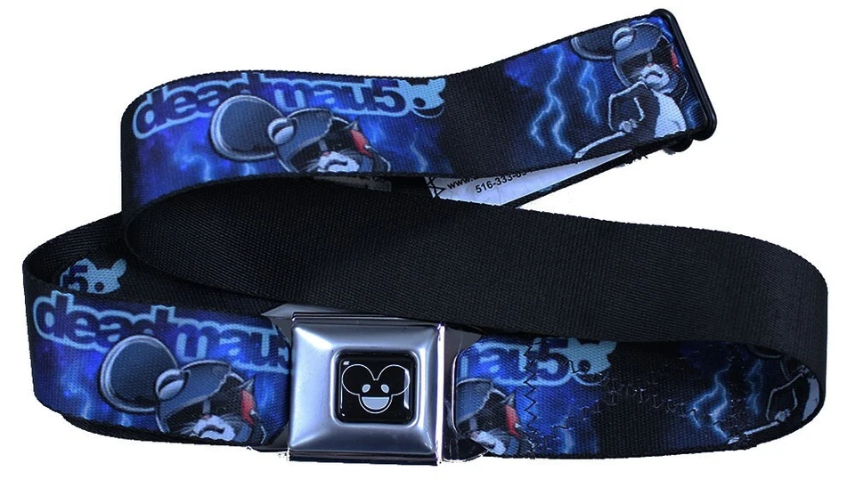 Deadmau5 Cinturón de Seguridad Ajustable Estilo Licencia Oficial Foto 2 de 4