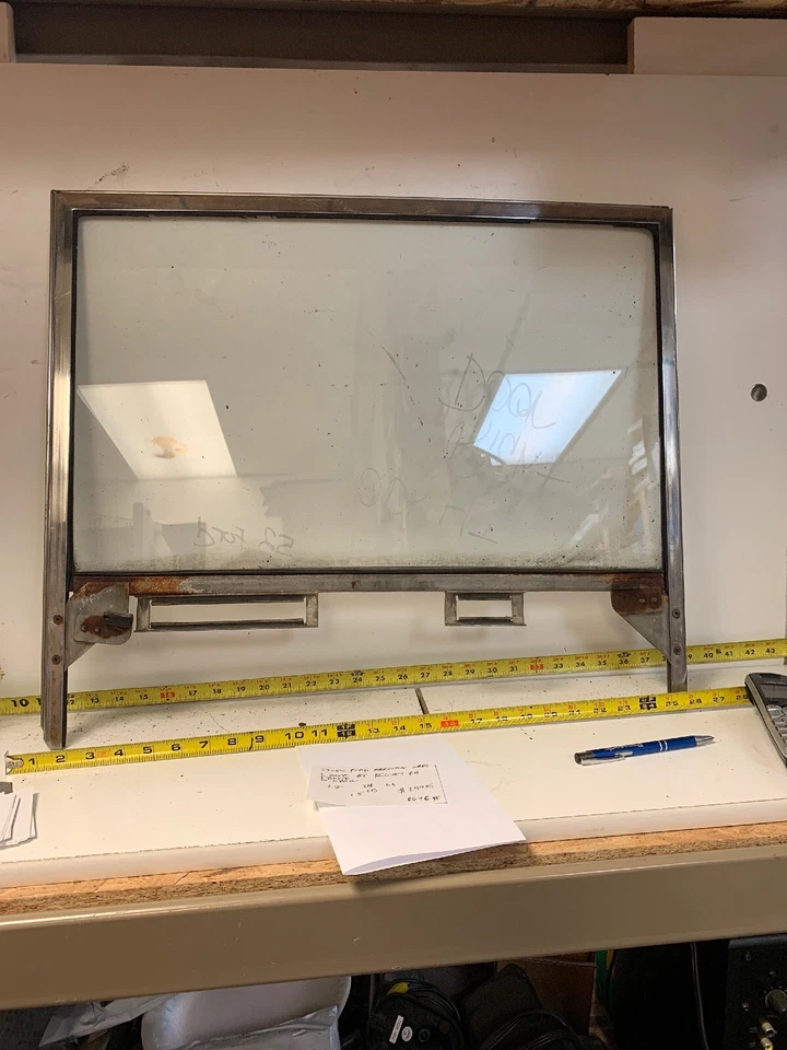 Ford Mercury 1952-1954 OEM 2 puertas HT ventana delantera derecha derecha (DG 95) Foto 4 de 4