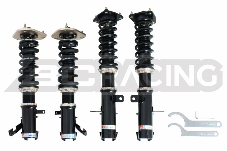 BC RACING BR COILOVERS 30 WAY ADJUSTABLE DAMPENING FOR TOYOTA COROLLA ...