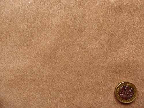Dark Camel Midweight Authentic Premium Alcantara Mircofibre Suede-like Fabric 2M - Picture 5 of 13