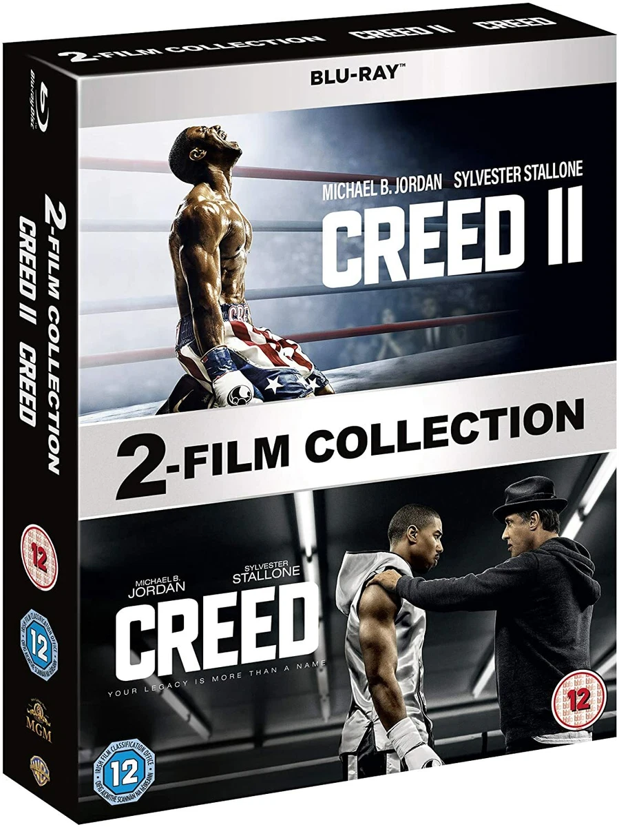 CREED 1&2 (Creed & Creed II) 2 Movie Collection Blu-Ray Set BRAND