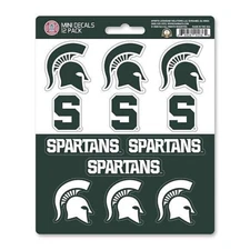 Michigan State Spartans Vinyl Die-Cut Sticker Set / Decal Sheet *Free Shipping