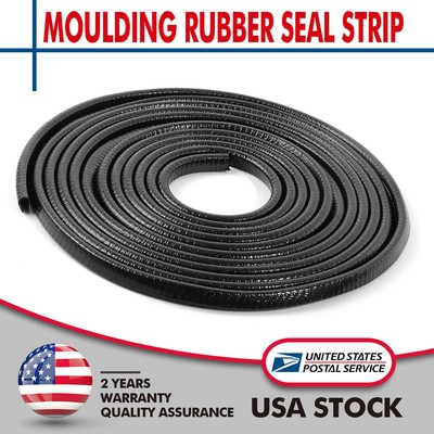 12M 40ft Car Door Edge Guard Molding Rubber U-Shape Seal Strip Scratch Protector
