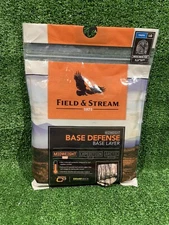 Field & Stream Midweight Base Defense Base Layer Youth Mock Neck Top Size Large