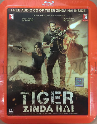 TIGER ZINDA HAI BLU-RAY - SALMAN KHAN, KATRINA KAIF - BOLLYWOOD MOVIE BLURAY