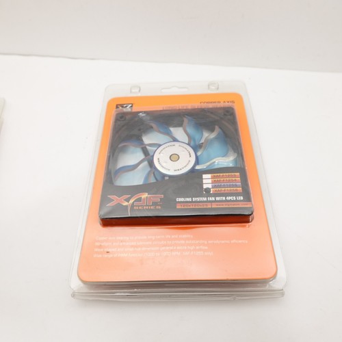 Xigmatek AOS XAF-F1256 120MM Fan with Copper Bushing Axis Blue Blade White LED - Afbeelding 3 van 5