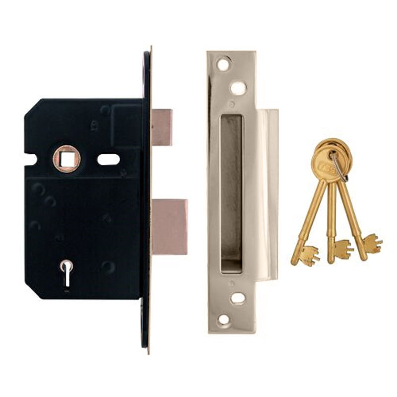 TSS British Standard 5 Lever Sashlock 68mm SC (TSSBSMSL25S)