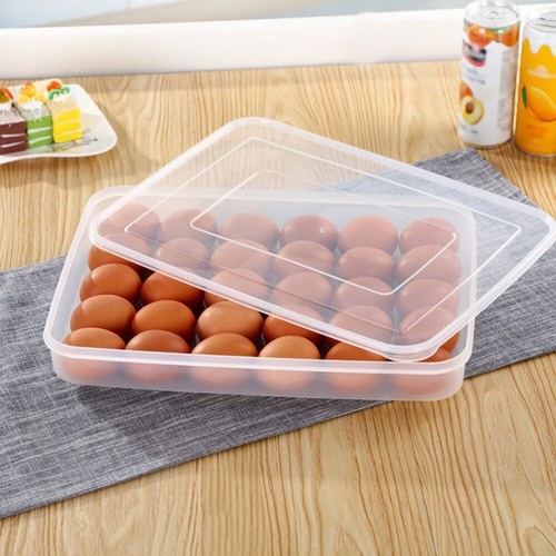 30 Grids Eierbox Mit Großer Kapazität Eierhalter Für Kühlschrank - Bild 5 von 12
