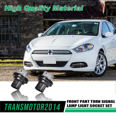 #ad #ad Fit For 2013 2016 DODGE DART Front Turn Signal Light Connector Plug Bulb Socket $7.64