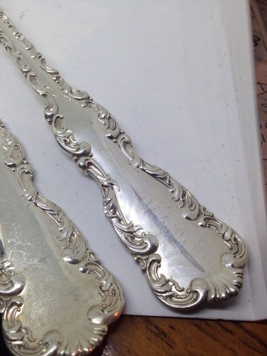 Whiting LOUIS XV Sterlingsilber - LANGER GRIFF SALAT-SERVIERSET - kein Mono - 12" - Bild 3 von 8