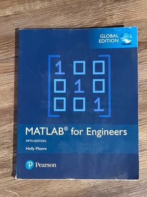 BK: MATLAB for Engineers, Global Edition, 5th Edition (Paperback, 2018, Moore)
