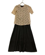 ROSSO                    ROSSO/Rosso/Blouse x Waist Gathered Dress black