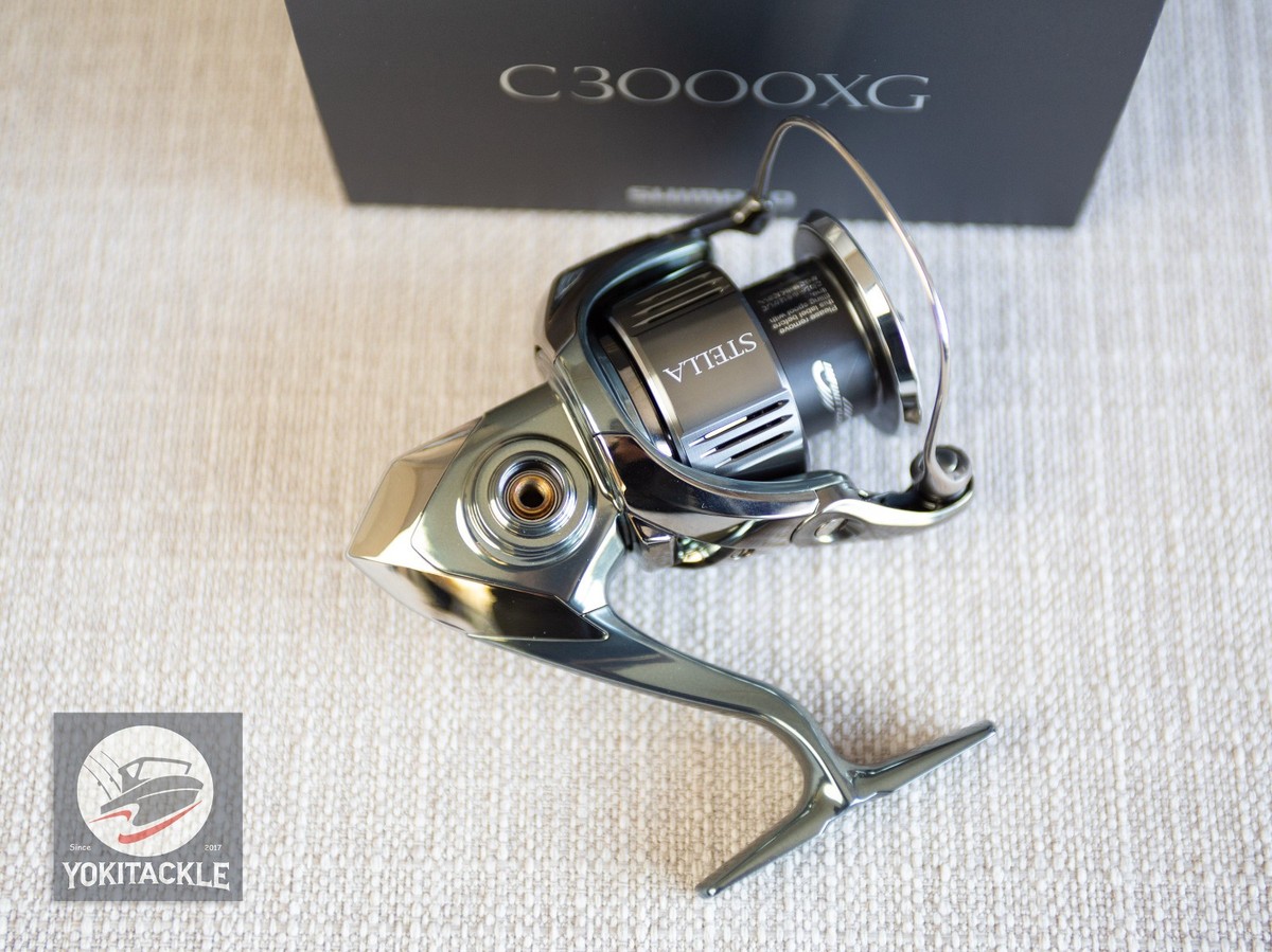 Shimano 22 Stella C3000XG Spinning Reel from JAPAN-Watch our