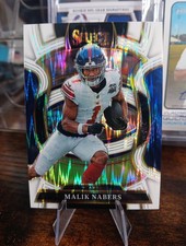 2025 Malik Nabers Select White /799