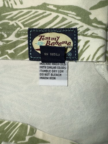 Juego de 2 fundas de almohada Tommy Bahama verde beige palmera coco playa océano - Imagen 7 de 9