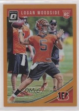 2018 Donruss Optic Rookies Orange Prizm 79/199 Logan Woodside #110 fm0