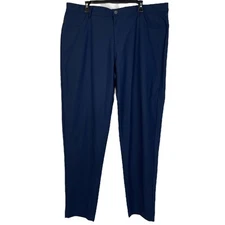 Fabletics The Don 5-Pocket Pant Mens 42x34 Performance Stretch Golf Tech Blue