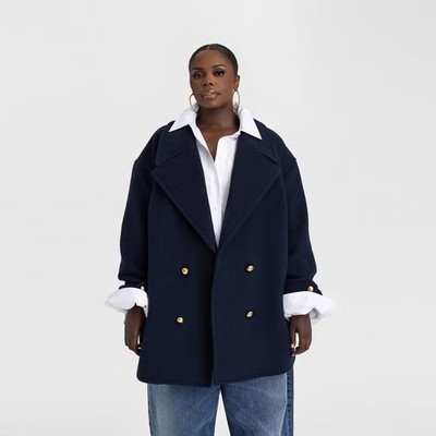 KBB by KAHLANA Women's 'The Pea Coat'