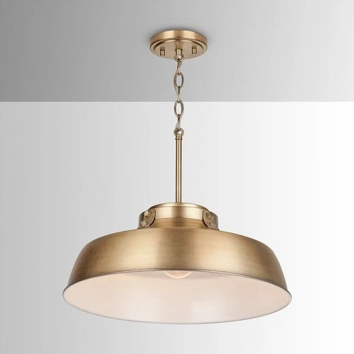 Austin Allen - Oakwood - 1 Light Pendant In Urban and Industrial Style-7.25 - Picture 2 of 4