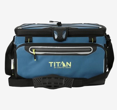 Arctic Zone Titan Deep Freeze Cooler 48 Can Zipperless Hardbody Blue New In Box