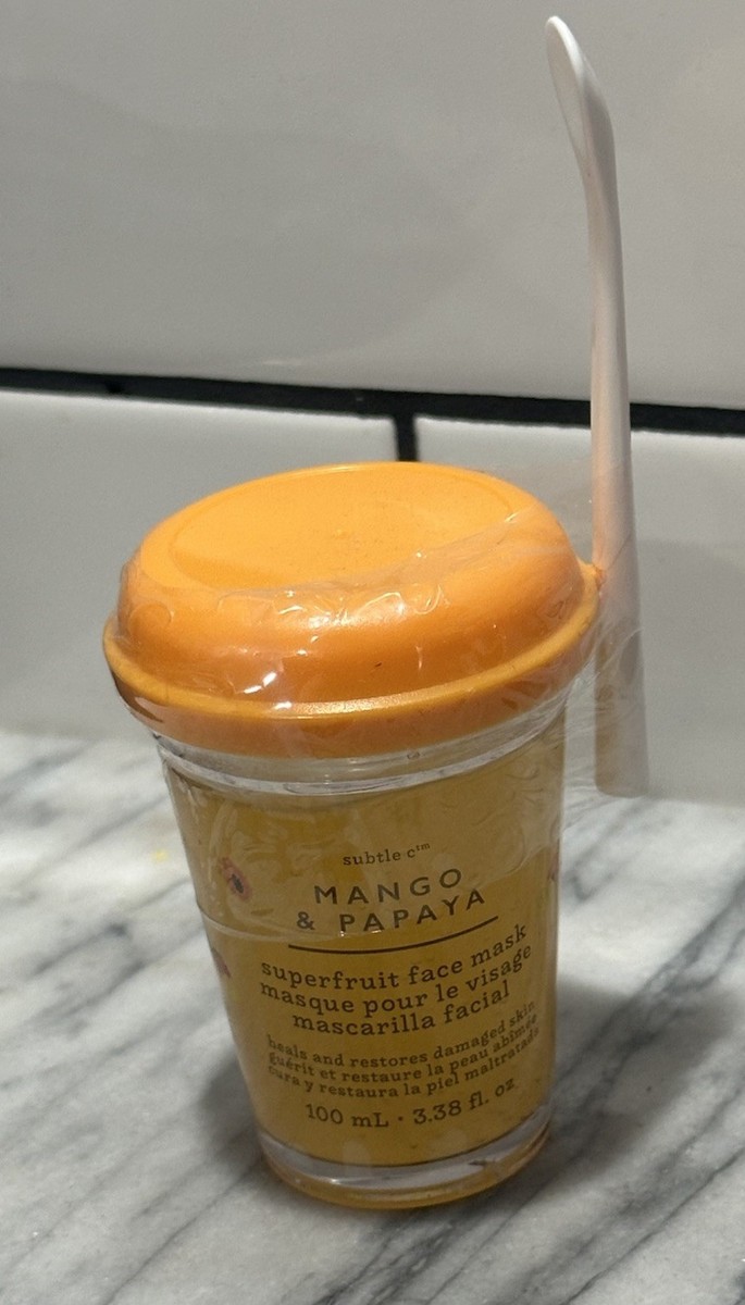 Mango / Papaya Super Fruit Face Mask 10 Ml 3.38 Oz Subtitle C
